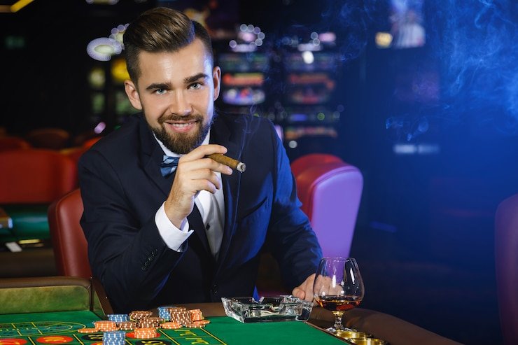 Tim pagcor dan studio produksi kasino dealer langsung berkualitas HD